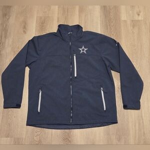 Columbia Dallas Cowboys Navy Blue Softshell Thermal Jacket size Men's XL